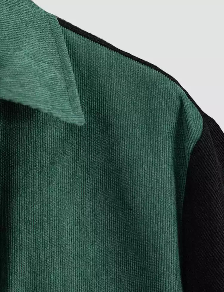 Half Green Black Design Printed Mens Cotton Half Sleeves Shirts